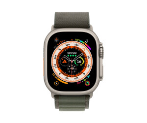 Apple Watch Ultra - 49 mm - Titan - intelligente Uhr mit...