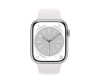 Apple Watch Series 8 (GPS) - 45 mm - aluminum, silver