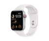 Apple Watch SE (GPS + Cellular) - 44 mm - Aluminium, Silber