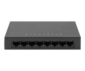 Digitus 8 -Port Switch - 10/100 Mbps Fast Ethernet -...