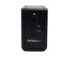 StarTech.com USB 3.1 Dual 3,5" SATA (6Gbit/s) Festplattengehäuse mit RAID - Zweifach 3,5 Zoll HDD/SSD/SSHD Gehäuse - USB-C und USB-A - Festplatten-Array - 2 Schächte (SATA-600)