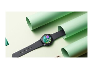 Samsung Galaxy Watch5 - 44 mm - Carbon-Schwarz - intelligente Uhr mit Sportband - Anzeige 3.46 cm (1.4")