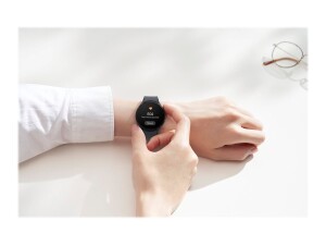 Samsung Galaxy Watch5 - 44 mm - Carbon-Schwarz - intelligente Uhr mit Sportband - Anzeige 3.46 cm (1.4")