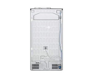 LG GSXV91BSAF - Kühl-/Gefrierschrank - Seite an Seite mit Wasserspender, Eisspender