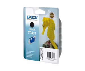 Epson T0481 - 13 ml - black - original - blister packaging