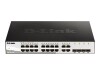 D-Link Switch DGS-1210-20 20 Port-Switch-Glass fiber (LWL)