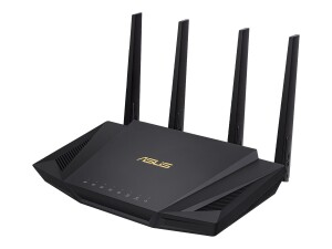 Asus RT-AX58U-Wireless Router-4-Port Switch