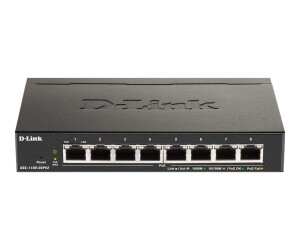 D-Link DGS 1100-08PV2 - Switch - Smart - 8 x 10/100/1000...