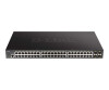 D -Link DGS 1250-52xMP - Switch - L3 Lite - Smart - 48 x 10/100/1000 (POE)