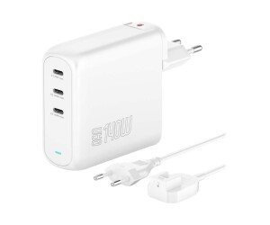 4smarts Netzteil - 140 Watt - 5 A - QC 3.0, QC 4.0+, PD...