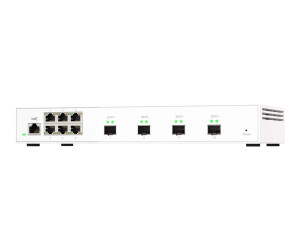 QNAP QSW-M2106-4S - Switch - managed - 6 x 2.5GBase-T + 4...