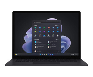 Microsoft Surface Laptop 5 for Business - Intel Core i5 1245u / 1.6 GHz - Evo - Win 11 Pro - Iris Xe Graphics - 16 GB RAM - 256 GB SSD - 34.3 cm (13.5 ")