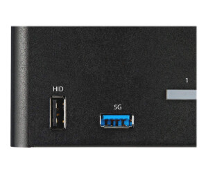 StarTech.com 2 Port Quad Monitor DisplayPort KVM Switch -...