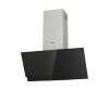 Gorenje Essential WHI949EXBG - Motorhaube - Kamin abgewinkelt - Breite: 90 cm - Tiefe: 33.5 cm - Absaugung und Rückführung (mit zusätzlichem Rückführungsset)