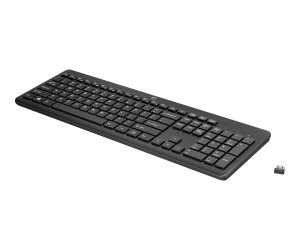 HP 230 - keyboard - wireless - 2.4 GHz - German