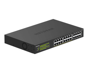 Netgear GS324P - Switch - unmanaged - 16 x 10/100/1000 (PoE+)