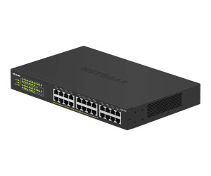 Netgear GS324P - Switch - Unmanaged - 16 x 10/100/1000...