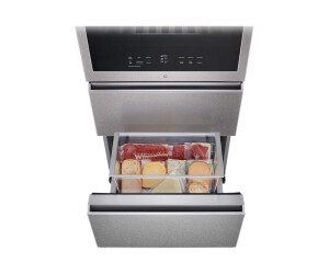 LG SIGNATURE LSR200W - Weinkühler/Kühlschrank mit Sichtfenster/Gefrierschrank