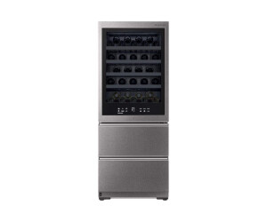 LG SIGNATURE LSR200W - Weinkühler/Kühlschrank mit Sichtfenster/Gefrierschrank