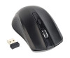 Gembird Musw -4b -04 - Mouse - Visually - 4 keys - wireless - 2.4 GHz - Wireless receiver (USB)