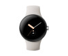 Google Pixel Watch - Silber poliert - intelligente Uhr mit Band