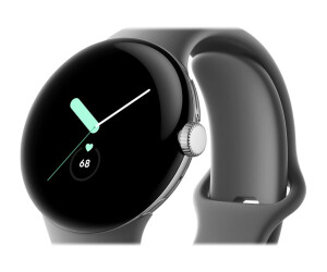 Google Pixel Watch - Silber poliert - intelligente Uhr...