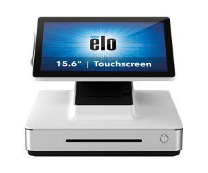 Elo Touch Solutions Elo PayPoint Plus - All-in-One (Komplettlösung) - 1 x Core i5 8500T / 2.1 GHz - RAM 8 GB - SSD 128 GB - UHD Graphics 630 - WLAN: 802.11a/b/g/n/ac, Bluetooth 5.0 - Win 10 IoT LTSB - Monitor: LED 39.6 cm (15.6")
