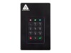 Apricorn Aegis Fortress L3 - Festplatte - verschlüsselt - 1 TB - extern (tragbar)
