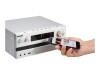 JVC Kenwood M -918dab - home audio microsystem - aluminum - black - 1 disks - 100 W - 2 -way - 13 cm