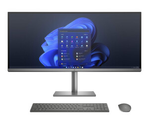 HP 34 - All-in-One (Komplettlösung) - Core i9 12900 / 2.4 GHz - RAM 64 GB - SSD 1 TB - NVMe, TLC - GF RTX 3060 - GigE - WLAN: Bluetooth 5.0, 802.11a/b/g/n/ac/ax - Win 11 Pro - Monitor: LED 86.3 cm (34")