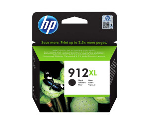 HP 912XL - 21.7 ml - Hohe Ergiebigkeit - Schwarz