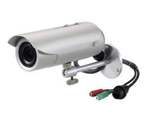 LevelOne FCS-5064 - Netzwerk-Überwachungskamera - Außenbereich - Vandalismussicher / Wetterbeständig - Farbe (Tag&Nacht)