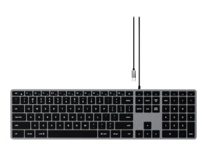 Satechi Slim W3 - Tastatur - hinterleuchtet - USB-C