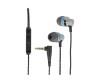 Delock earphones with microphone - in the ear - wired