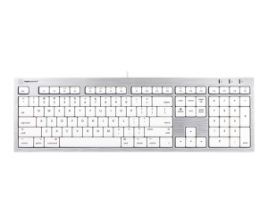 Logiceyboard Standard Mac Alba - keyboard - USB