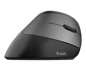 Trust Bayo - vertical mouse - ergonomic - for right -handed - optically - 6 keys - wireless - 2.4 GHz - Wireless recipient (USB)