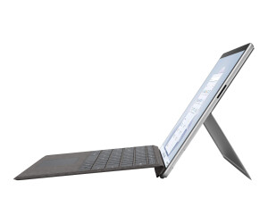 Microsoft Surface Pro 9 for Business - Tablet - Intel Core i7 1265U / 1.8 GHz - Evo - Win 10 Pro - Intel Iris Xe Grafikkarte - 16 GB RAM - 1 TB SSD - 33 cm (13")