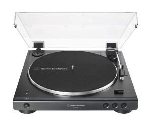 Audio -Technica AT -LP60XBT - audio record player with belt drive - fully automatic - black - aluminum - 33 1/3.45 RPM - 33 1/3.45 RPM