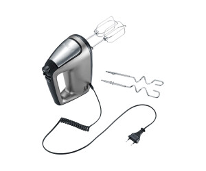 Severin HM 3832 - Hand mixer - 400 W - gray -metallic/black/stainless steel