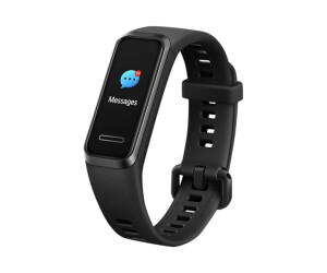 Huawei Band 4 - Aktivitätsmesser mit Band - Silikon - Graphitschwarz - Anzeige 2.4 cm (0.96")