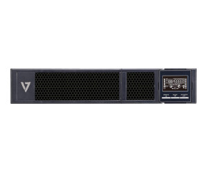 V7 UPS2URM1500DC -NC - UPS (mountable in rack/external) - ACCENTROM 200/208/230/240 V - 1500 Watt - 1500 VA - 1 -Phasig - 9 AH - Ethernet 10/100, RS -232, USB - Output connections: 8 - 2U - 48.3 cm (19 ")