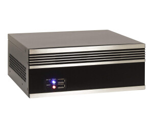Inter-Tech IPC S21 - Mini-Server-Gehäuse - Mini-ITX - keine Spannungsversorgung (FlexATX)