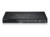 ZyXEL XGS2220 Series XGS2220-30 - Switch - L3-Zugang, NebulaFLEX Cloud - managed - 24 x Gigabit Ethernet + 6 x 10/100/1000 (Uplink)