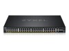 ZyXEL XGS2220 Series XGS2220-54FP - Switch - L3-Zugang, NebulaFLEX Cloud, 960 W - managed - 48 x Gigabit Ethernet + 6 x 10 Gigabit (Uplink)