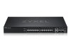 ZyXEL XGS2220 Series XGS2220-30F - Switch - L3-Zugang, NebulaFLEX Cloud - managed - 24 x 100/1000 Base-X + 6 x 10 Gigabit (Uplink)