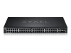 ZyXEL XGS2220 Series XGS2220-54 - Switch - L3-Zugang, NebulaFLEX Cloud - managed - 48 x Gigabit Ethernet + 6 x 10 Gigabit (Uplink)