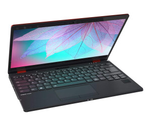 Fujitsu LIFEBOOK U9312x - Flip-Design - Intel Core i7 1265U / 1.8 GHz - vPro Enterprise - Win 11 Pro - Intel Iris Xe Grafikkarte - 16 GB RAM - 1 TB SSD SED, TCG Opal Encryption, NVMe, Wert Ausdauer - 33.8 cm (13.3")