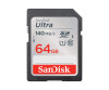 Sandisk Ultra - Flash memory card - 64 GB - Class 10