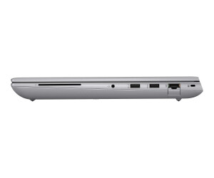 HP ZBook Fury 16 G9 Mobile Workstation - Intel Core i7 12800HX / 2 GHz - Win 11 Pro - NVIDIA RTX A1000 / Intel UHD Graphics - 16 GB RAM - 512 GB SSD NVMe, TLC - 40.6 cm (16")