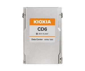 Kioxia CD6 -V Series KCD61VUL12T8 - SSD - 12800 GB -...